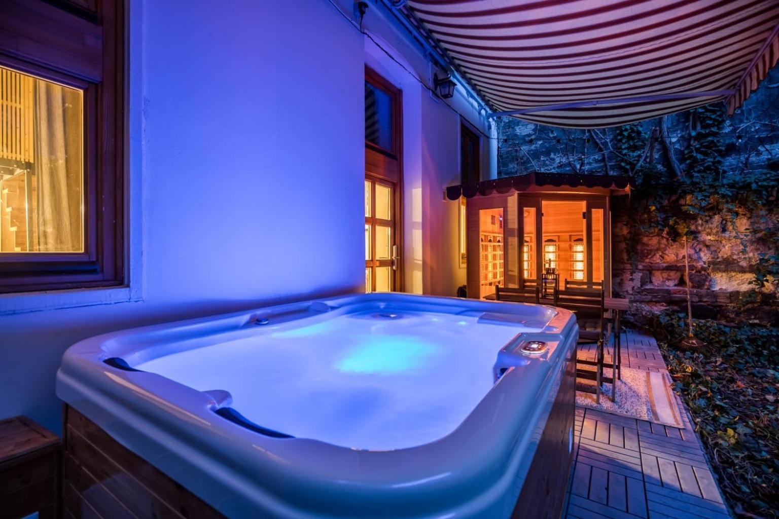 Lejlighed Wellness Wonderland: Garden, Sauna, Jacuzzi In Cbd *